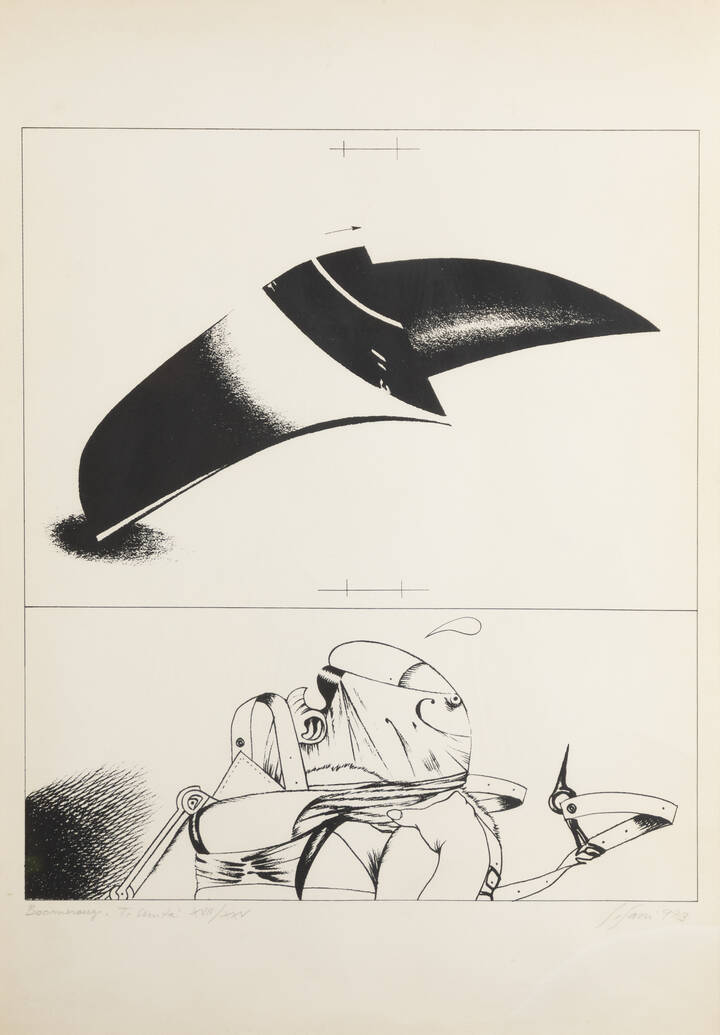 SERGIO SARRI - 'Boomerang. T. Unità' 1973