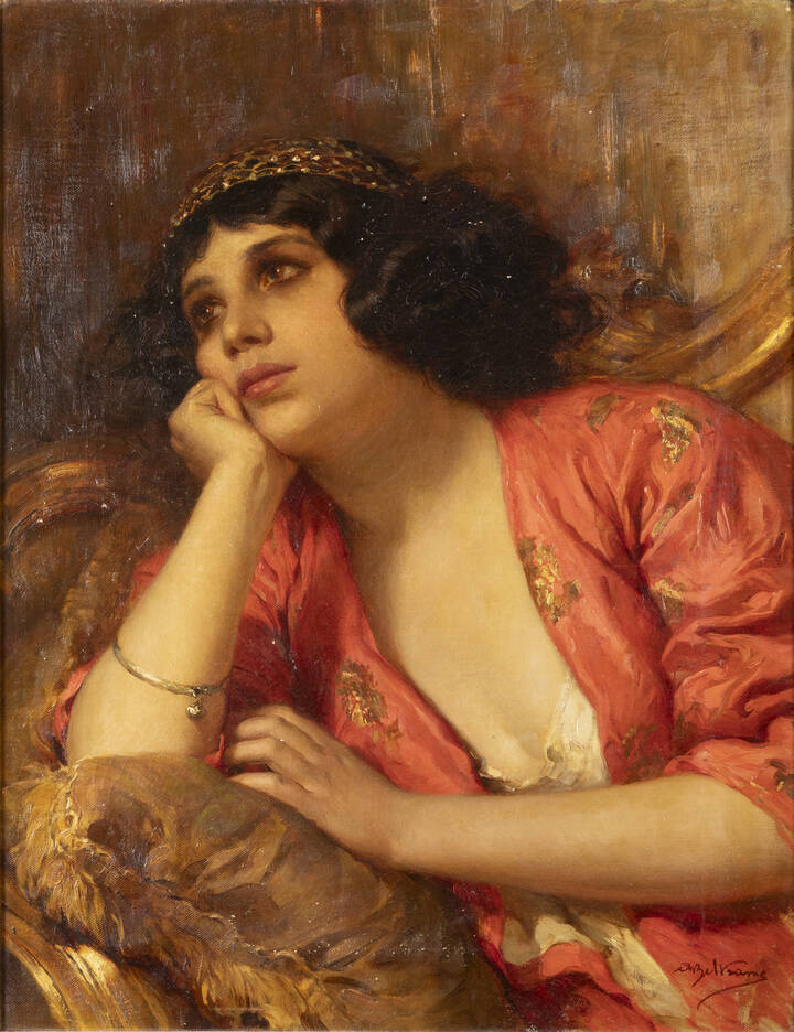 ACHILLE BELTRAME - 'Figura femminile'