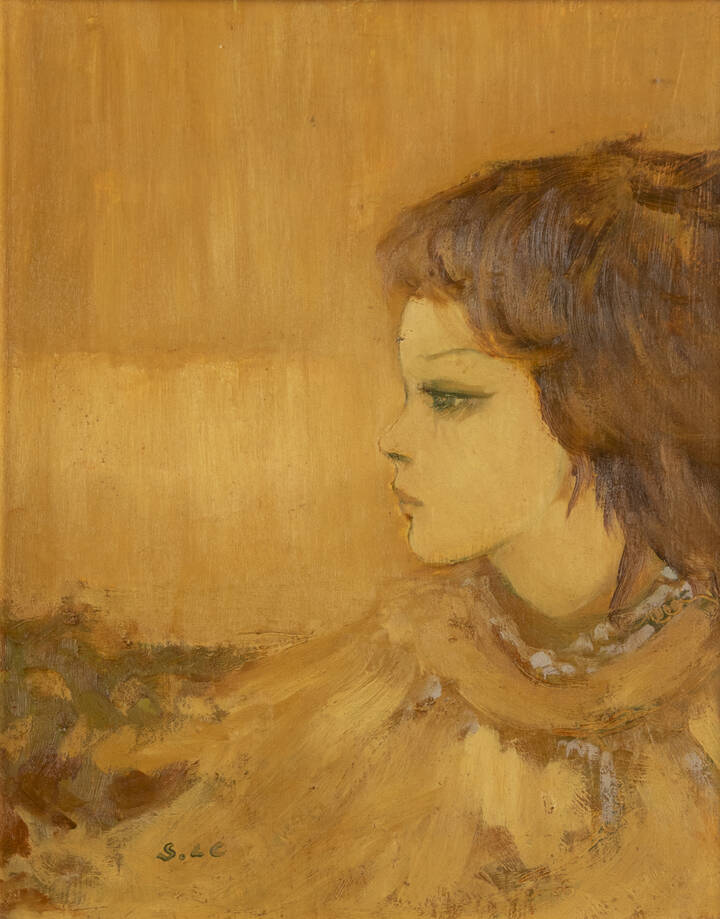 SANDRO LO CASCIO - 'Ritratto femminile'