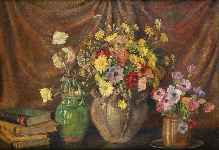 GIULIO BOETTO - 'Natura morta con fiori'