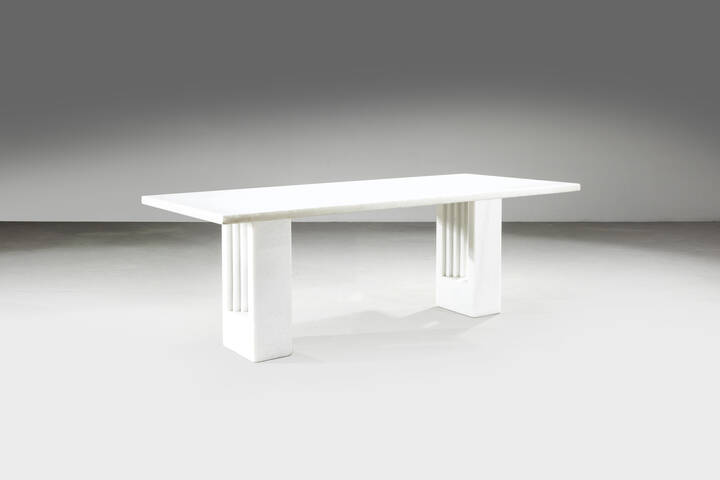 SCARPA CARLO, BREUER MARCEL - Tavolo mod. Delfi