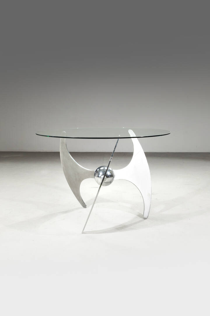 LUCIANO CAMPANINI - Tavolo mod. Propeller