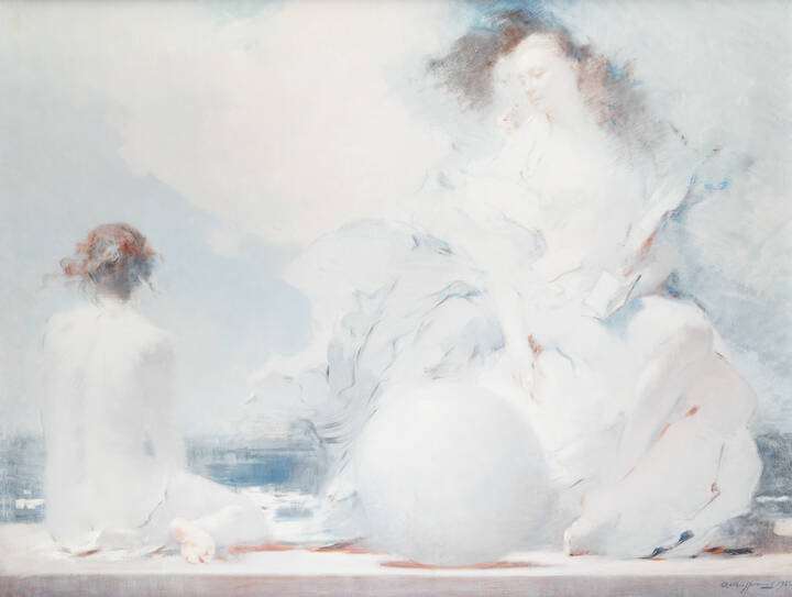 OTTAVIO MAZZONIS - 'Confidenze e contemplazione' 1982