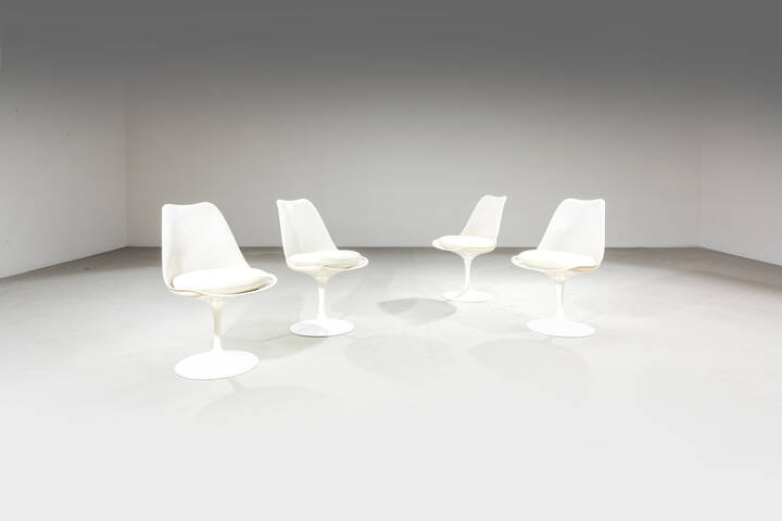 EERO SAARINEN - Quattro sedie mod. Tulip