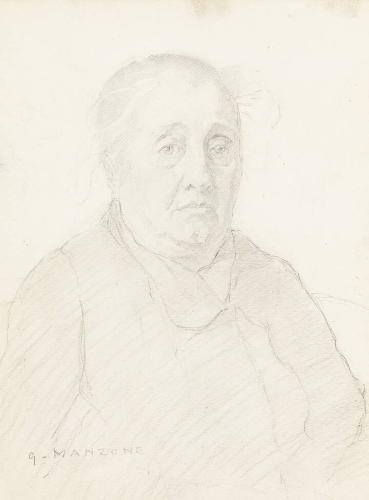 GIUSEPPE MANZONE - 'La nonna'