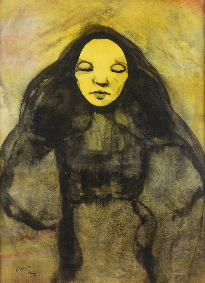 ENRICO COLOMBOTTO ROSSO - 'Senza titolo'