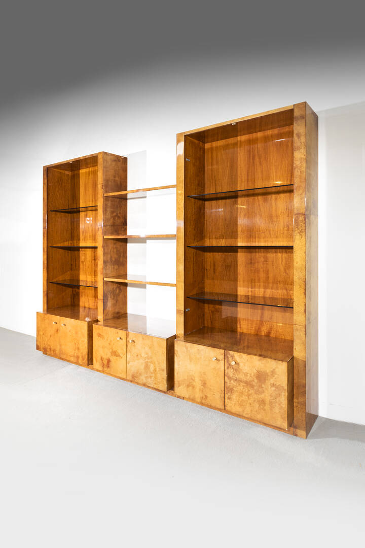 ALDO TURA - Libreria a tre campate