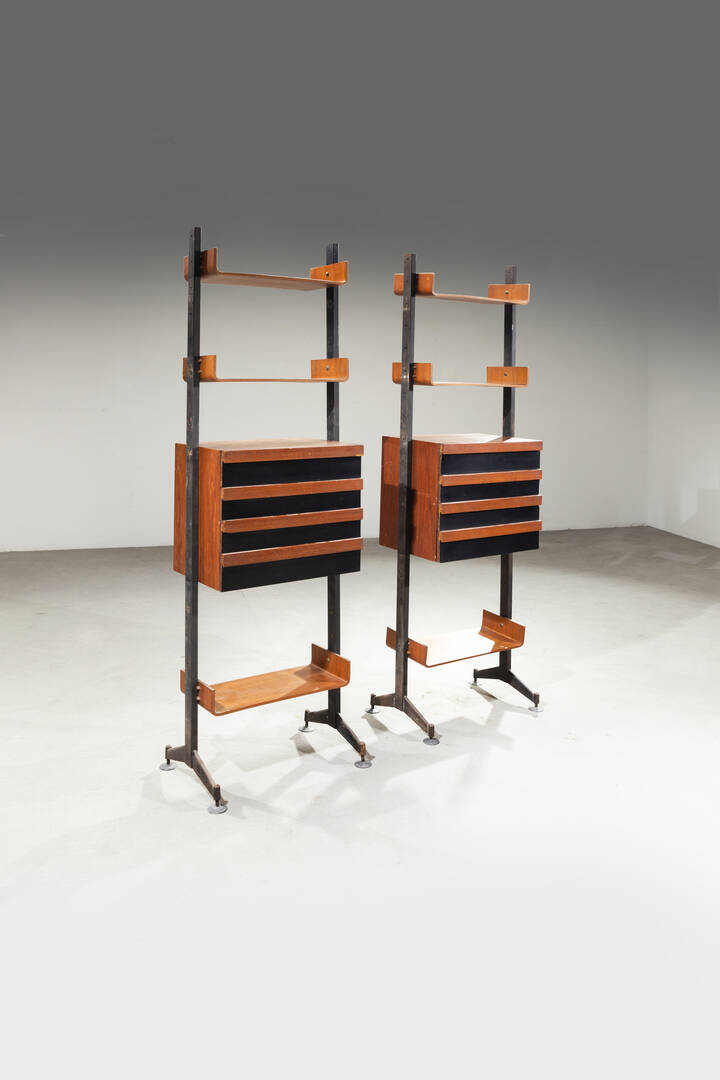 CAMPO & GRAFFI - Coppia di librerie