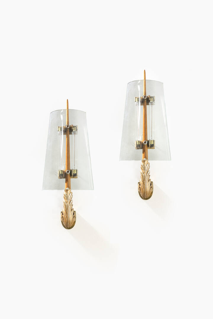 PIETRO CHIESA - Coppia di appliques