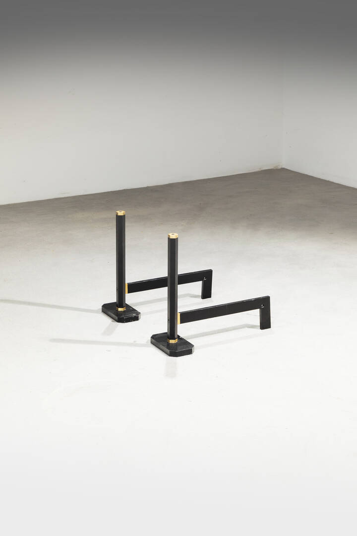 AFRA E TOBIA SCARPA - Coppia di alari