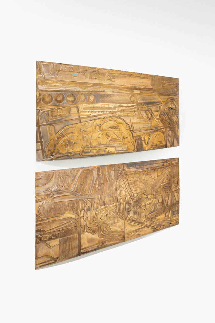 GIAN PAOLO ZALTRON - Coppia di pannelli