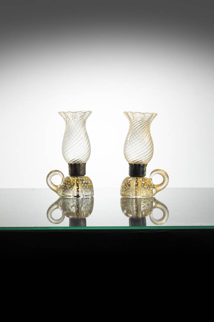 SEGUSO - Coppia di portacandele