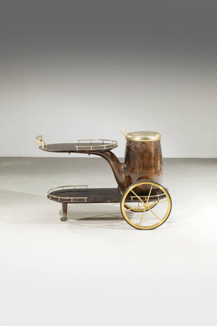 ALDO TURA - Carrello portavivande