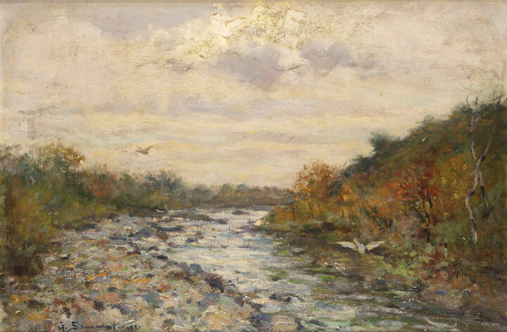 GIULIO SOMMATI DI MOMBELLO - 'Lanzo torinese' 1921