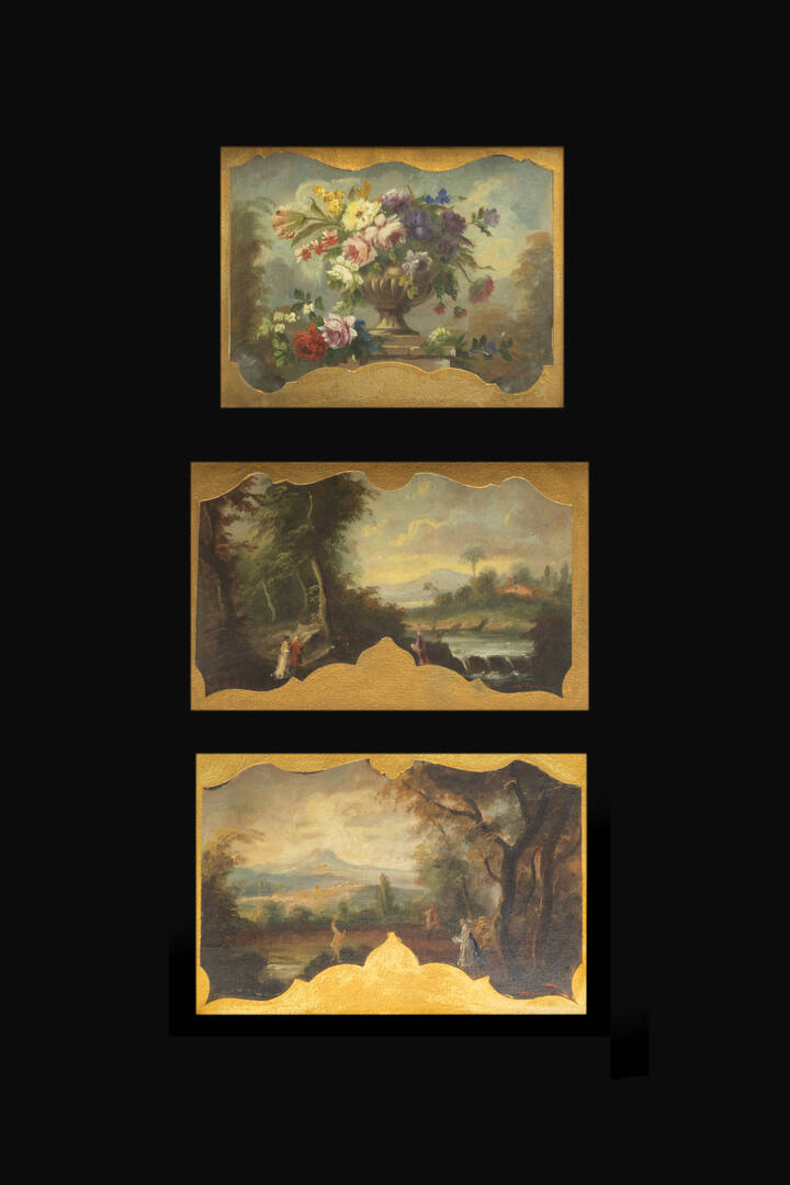 PITTORE ANONIMO - Lotto di tre studi