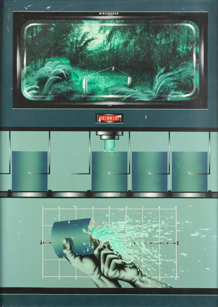 GERICO (GERI PIERO) - 'Consumazione n. 4'