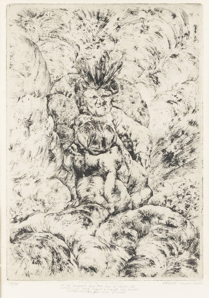 ABACUC (Silvano Gilardi) - 'Il profeta Cansors' 1963