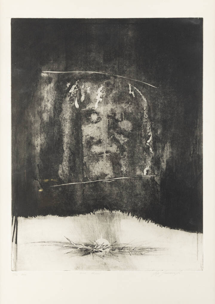 SERGIO SACCOMANDI - 'Ecce Homo' 1975