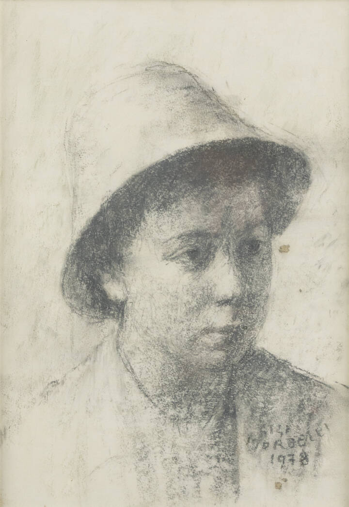 GIGI MORBELLI - 'Ritratto di ragazzo' 1978
