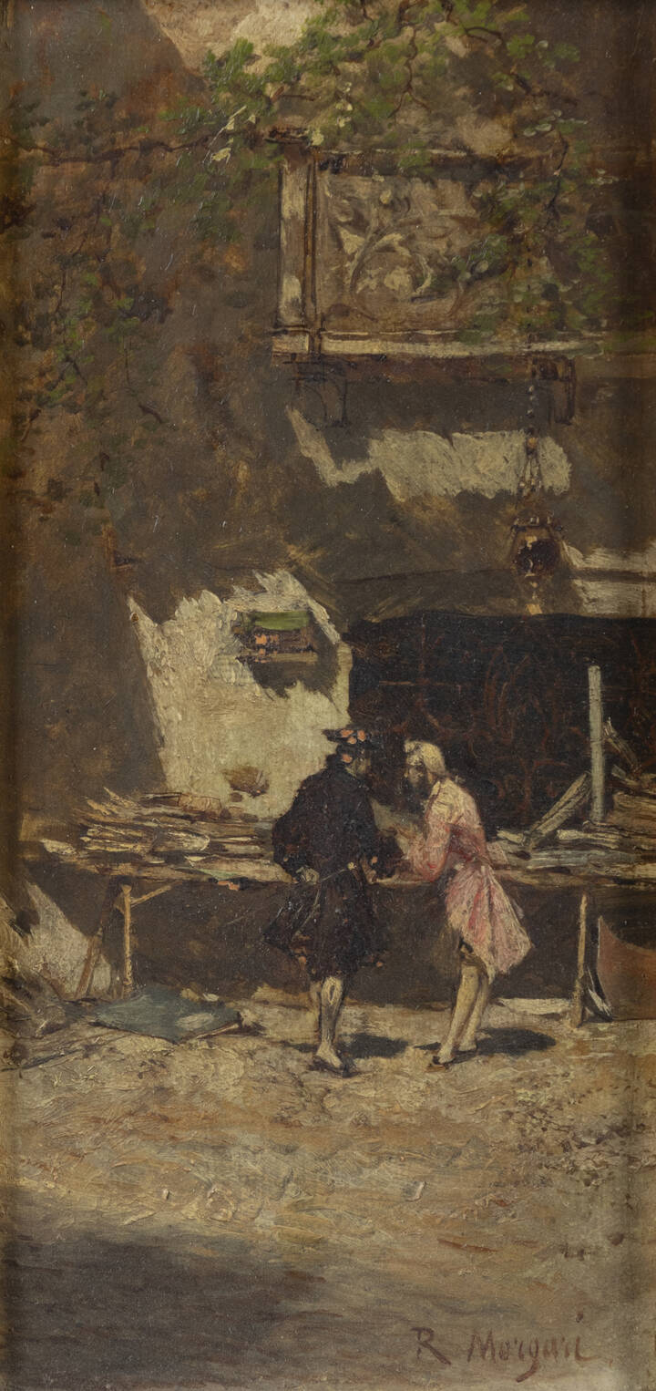 RODOLFO MORGARI - 'Ricordo da Favretto'