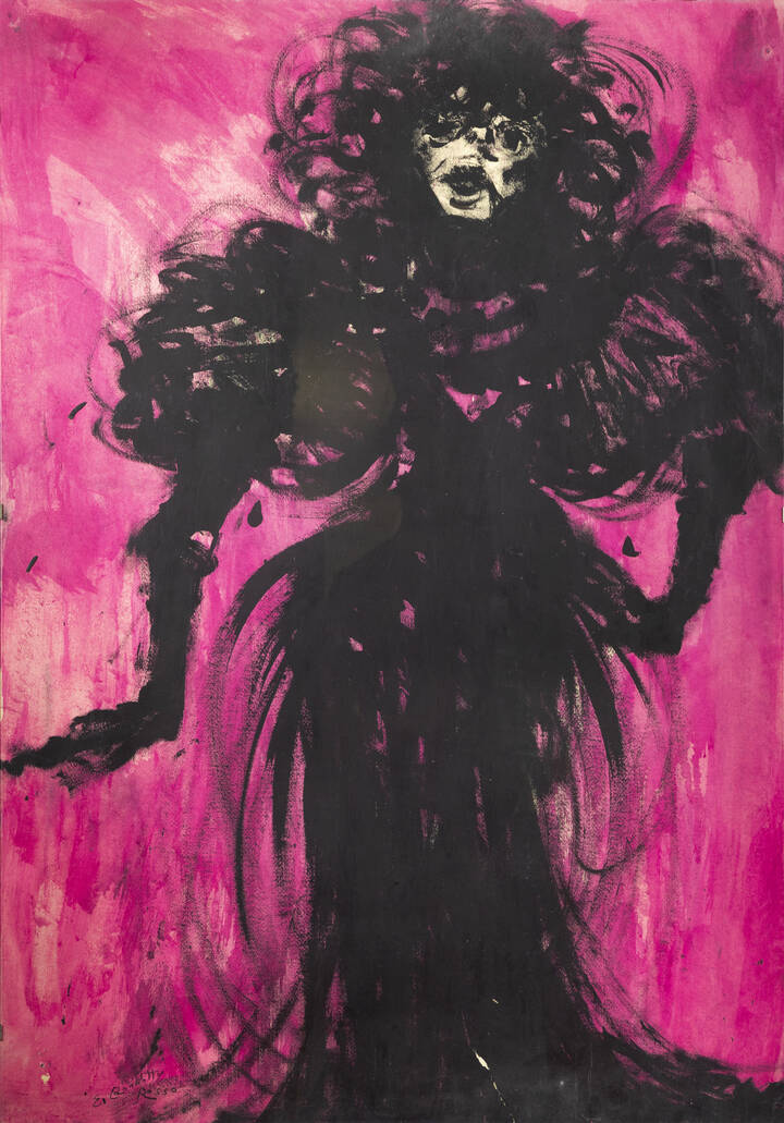 ENRICO COLOMBOTTO ROSSO - 'Dark Lady'