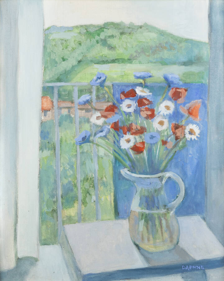 DAPHNE MAUGHAM CASORATI - 'Vaso di fiori'