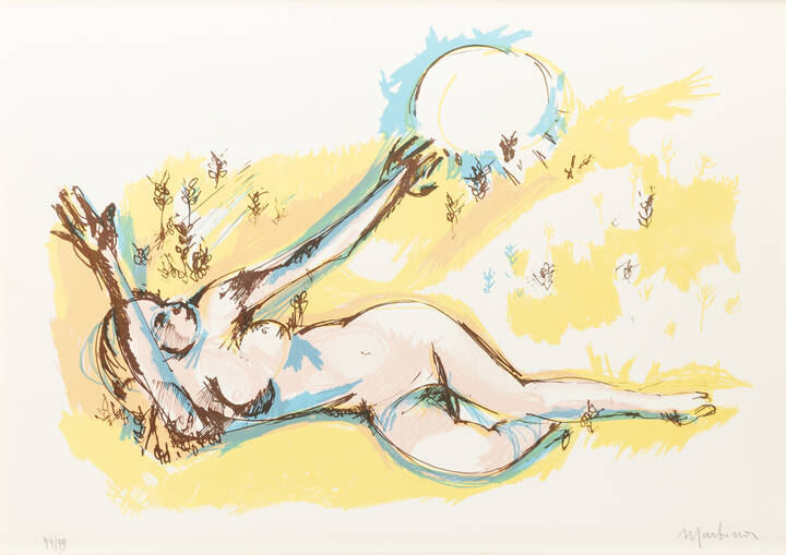 PIERO MARTINA - 'Nudo femminile'