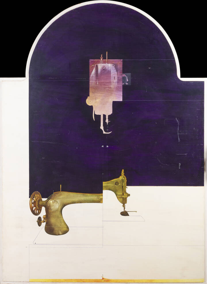 SERGIO SACCOMANDI - 'Macchina da cucire'
