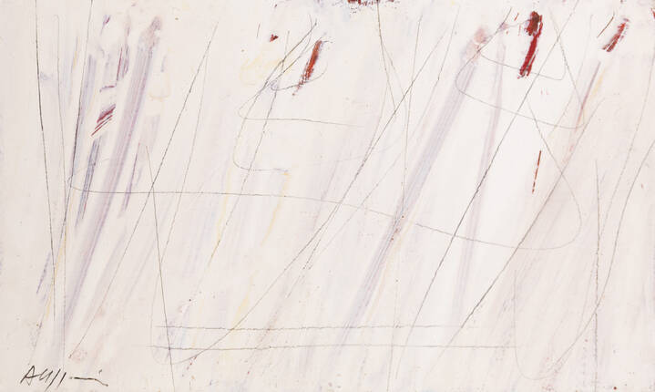PIERO RUGGERI - 'Bianco Pilastro' 1987