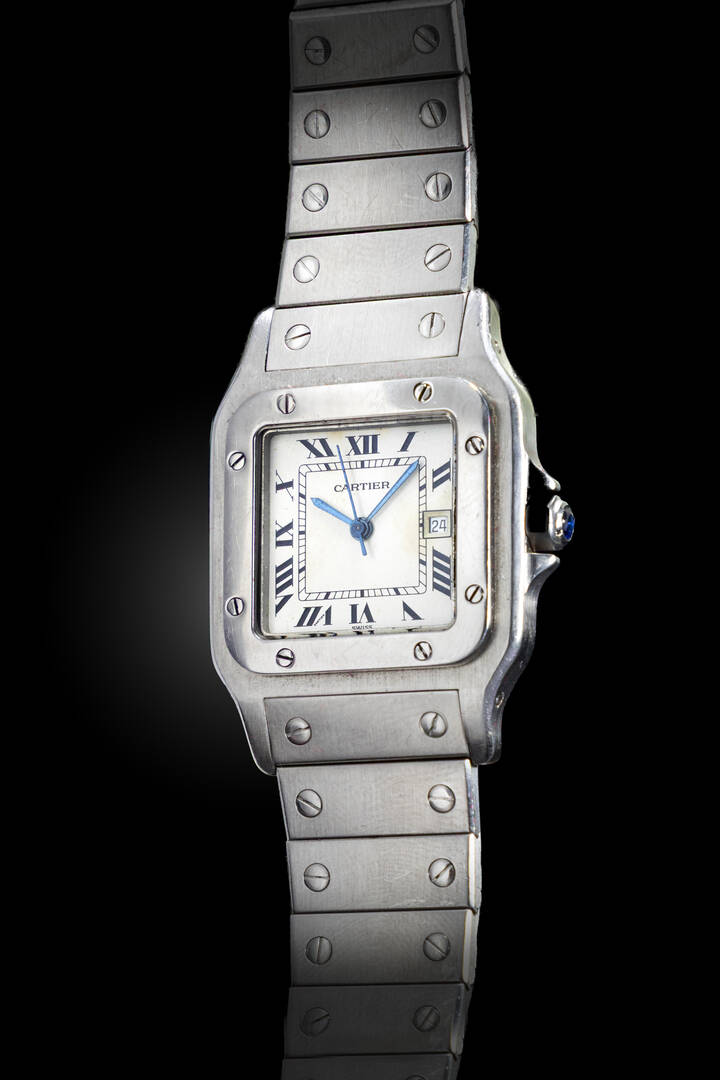 CARTIER - Mod. 'Santos', ref.2960, anni '80