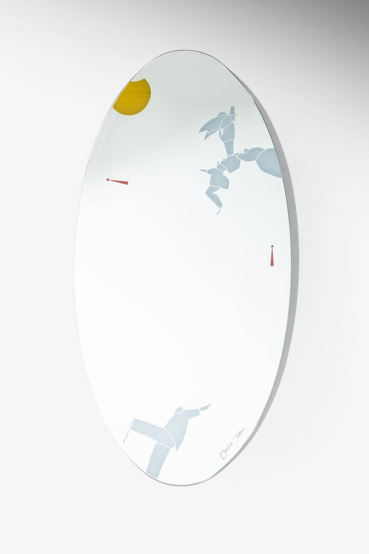 EMILIO TADINI - Specchio da parete mod. Fiabe