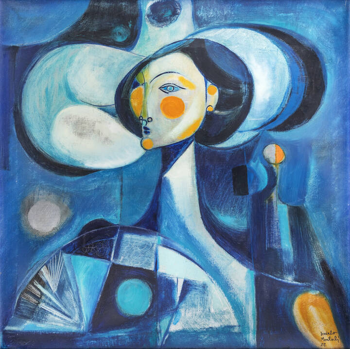 DEDALO MONTALI - 'Figura' 1976