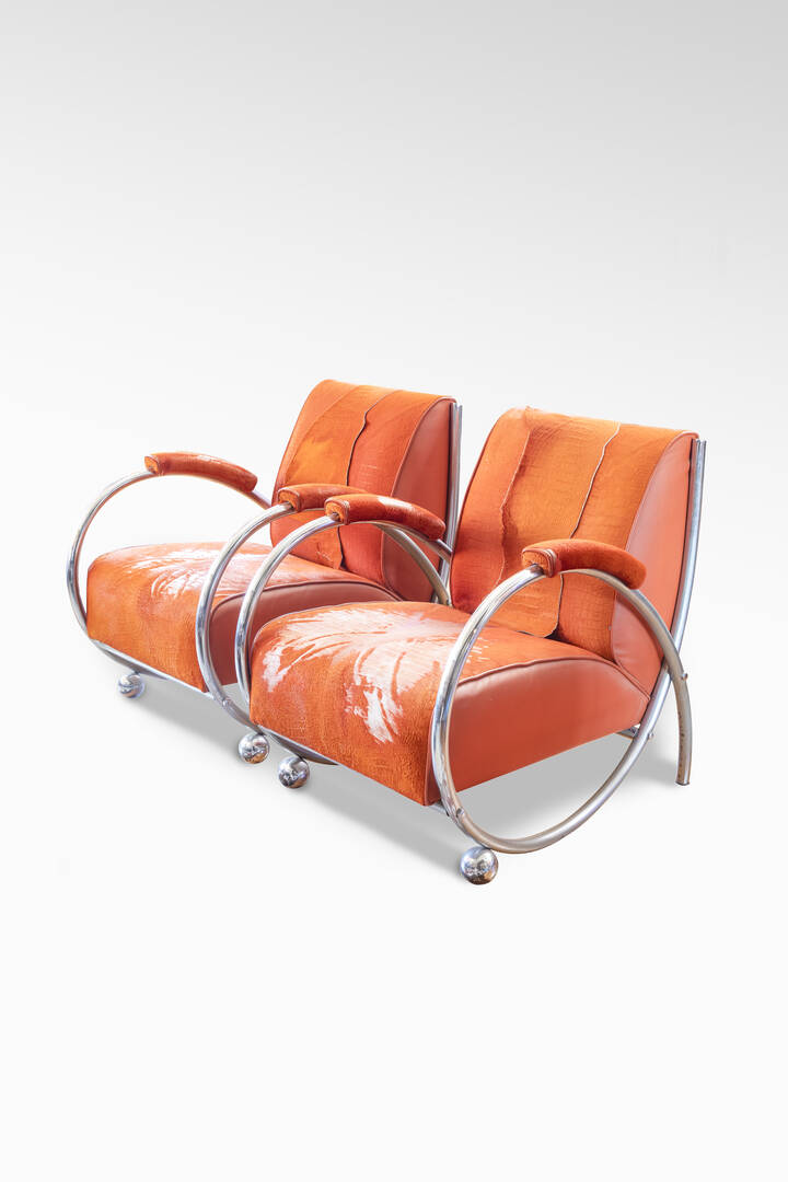 PRODUZIONE ITALIANA - Coppia di poltrone