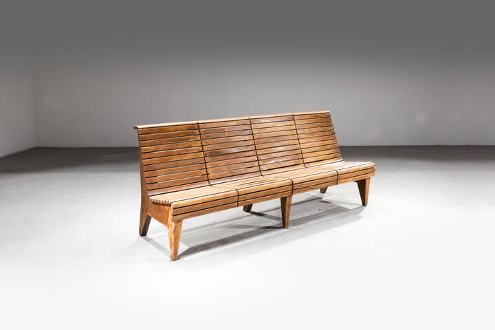 PRODUZIONE ITALIANA - Panca a quattro posti