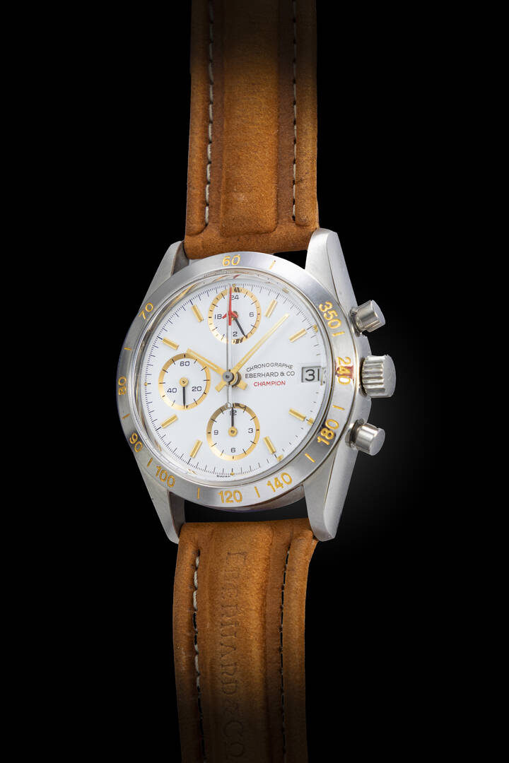 EBERHARD - Mod. 'Champion Chronograph', ref.0-31022, anno 1999