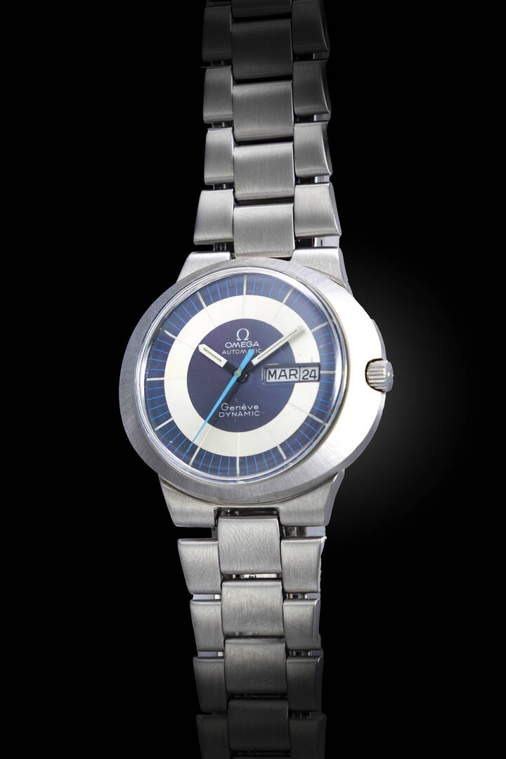 OMEGA - Mod. 'Dynamic', ref.166079 , anni' 80<br>