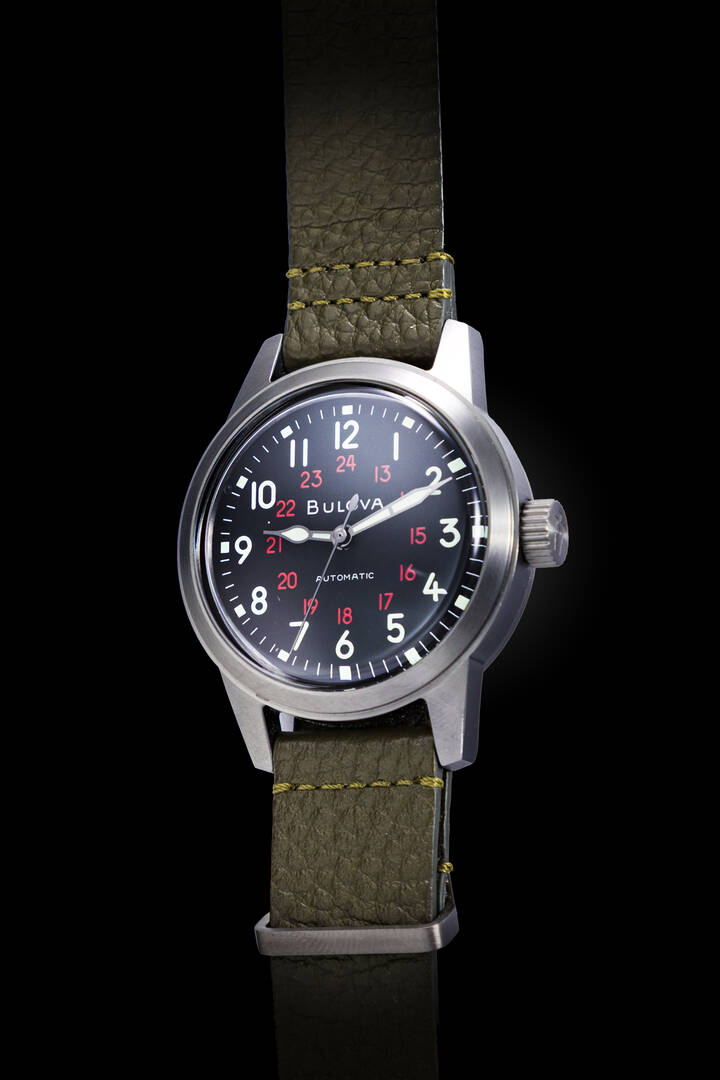 BULOVA - Mod. 'Hack Military', ref. 98A255, anno 2023
