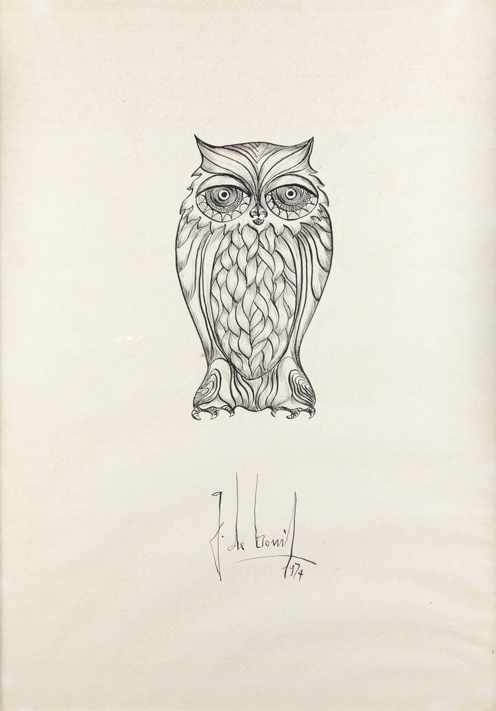 GUIDO DE BONIS - 'Gufo' 1974