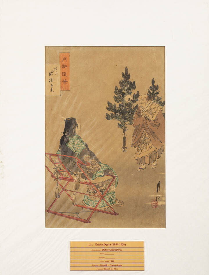 OGATA GEKKO - 'Dottore dall'inferno', 1890 circa