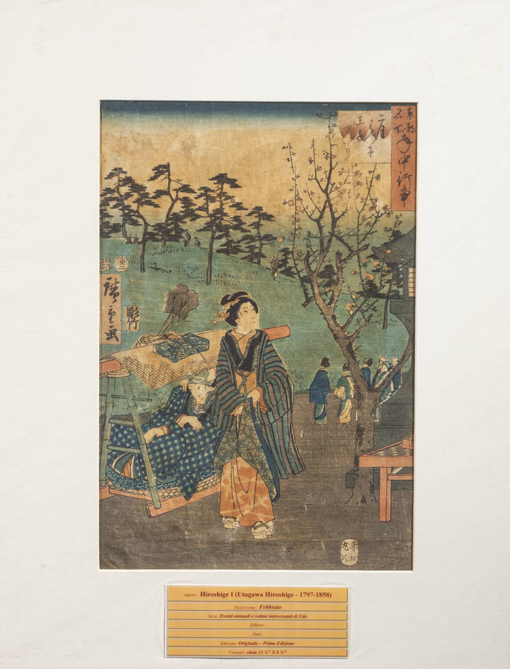 UTAGAWA HIROSHIGE - 'Eventi annuali e vedute interssanti di Edo'