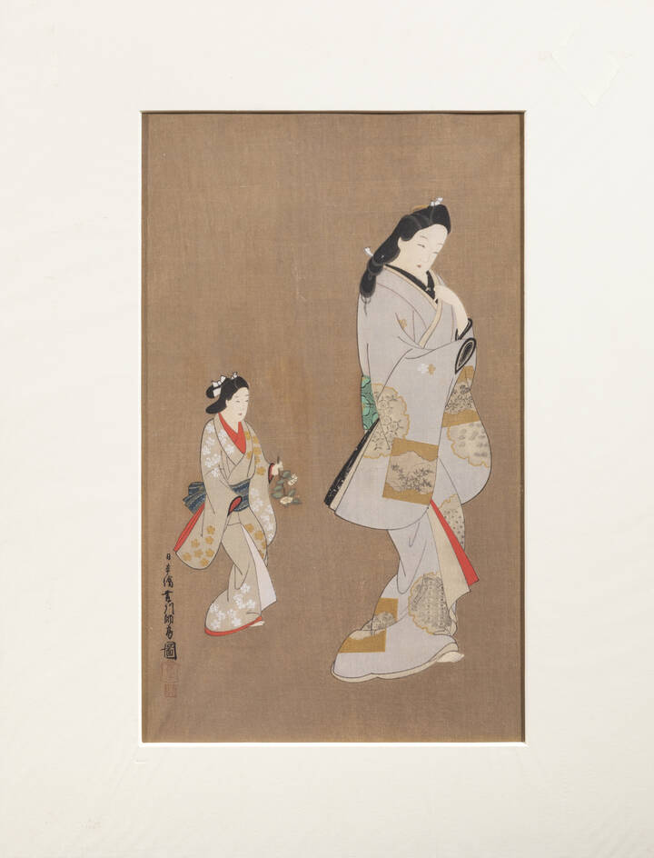 MOROFUSA HISHIKAWA - 'Pittura di bellezze femminili' 