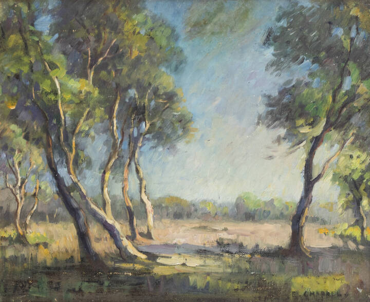 CHAPPEL EDOUARD (attribuito a) - 'Paesaggio'
