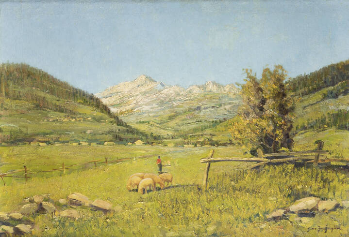 GINO FEDERICI - 'Pascolo montano'