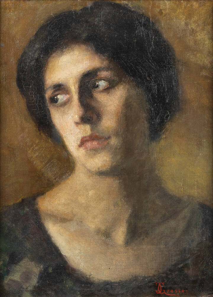 PITTORE ANONIMO - 'Figura femminile'