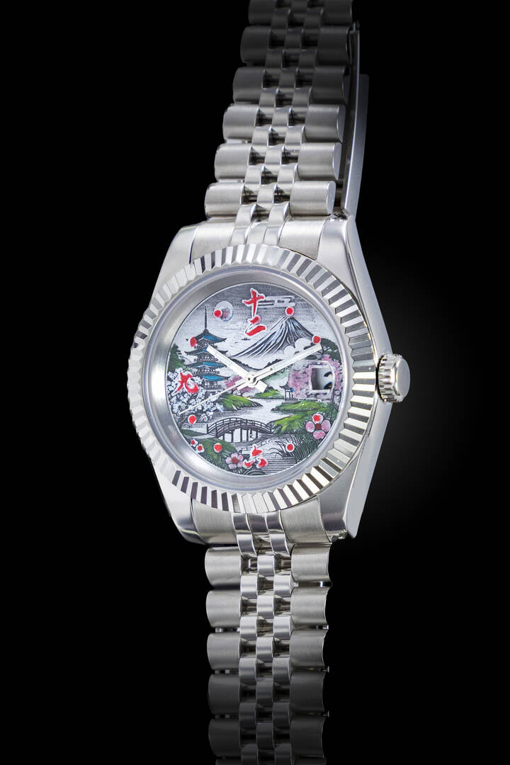 AICHI - Mod. 'The warrior walking between silence and eternity' , serie recente