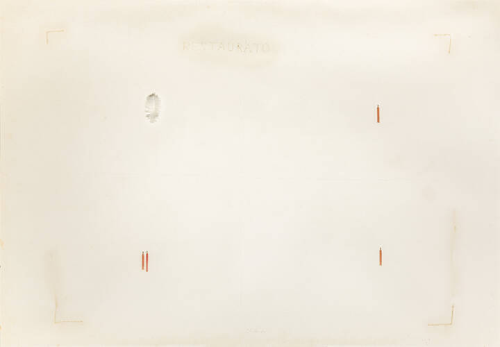 PIER PAOLO CALZOLARI - 'Senza titolo' 1973