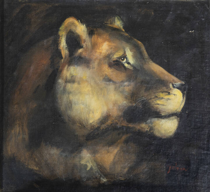 ETIENNETTE JOHAN - 'Profilo di leonessa'