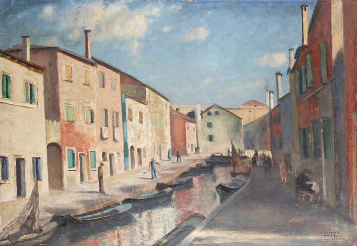 CESARE MAGGI - 'Burano' 1931