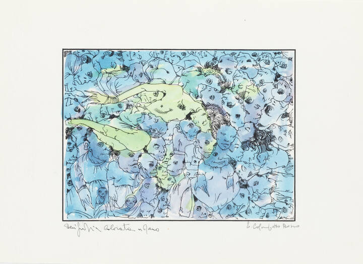 ENRICO COLOMBOTTO ROSSO - 'Confusione n. 1'