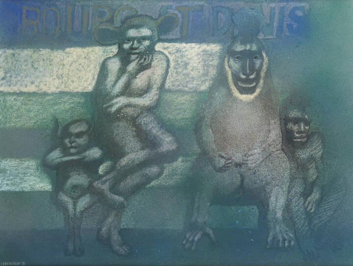 JAN LEBENSTEIN - 'Sur le quai' 1971